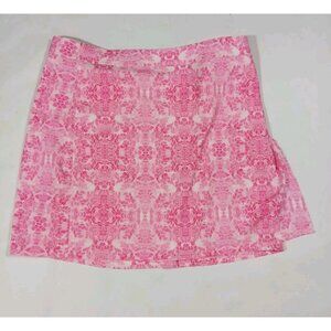 RipSkirt Hawaii Floral Wrap Skirt Size XL Pink Tropical Vacation Hook Loop